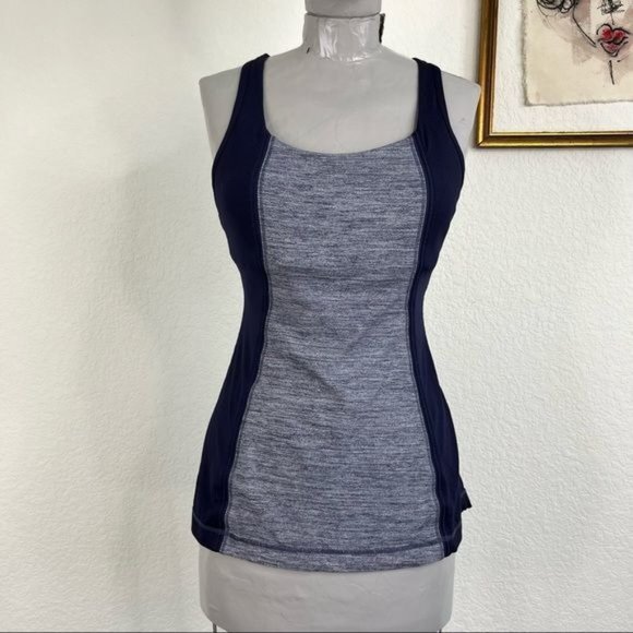 Luluemon Nano Stipe Circuit Open Back Tank - Picture 4 of 6